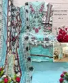Needle Wonder Premium Lawn Vol 4 By Shree Cotton Dupatta Cotton Pakistani Suits